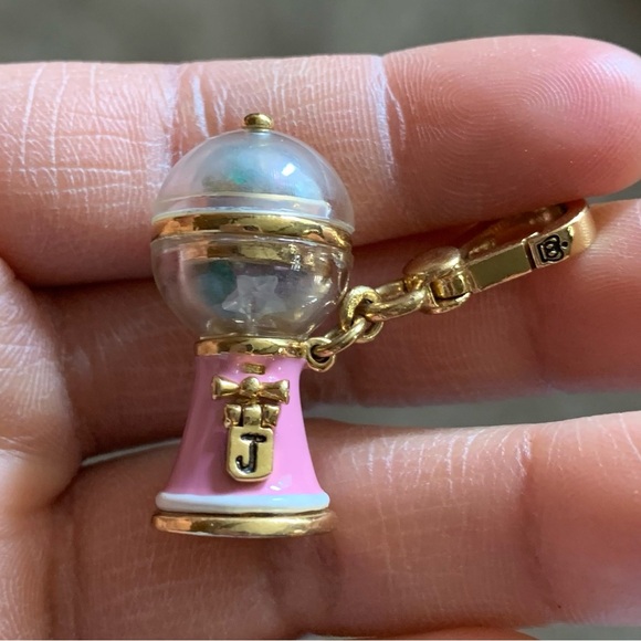 Retired Rare Juicy Couture Bubble Delight Pink Candy Gumball Machine Retro Charm - Picture 5 of 10
